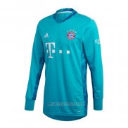 Camiseta del Bayern Munich Portero Manga Larga 2020-2021 Azul