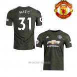 Camiseta del Manchester United Jugador Matic Segunda 2020-2021