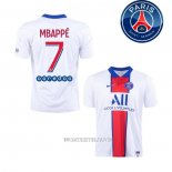 Camiseta del Paris Saint-Germain Jugador Mbappe Segunda 2020-2021