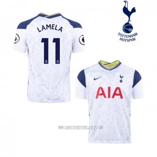 Camiseta del Tottenham Hotspur Jugador Lamela Primera 2020-2021
