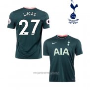 Camiseta del Tottenham Hotspur Jugador Lucas Segunda 2020-2021