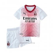 Camiseta del AC Milan Segunda Nino 2020-2021
