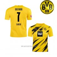 Camiseta del Borussia Dortmund Jugador Sancho Primera 2020-2021
