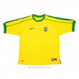 Camiseta del Brasil Primera Retro 1998