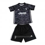 Camiseta del Juventus Portero Nino 2019-2020 Negro