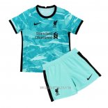 Camiseta del Liverpool Segunda Nino 2020-2021
