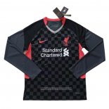Camiseta del Liverpool Tercera Manga Larga 2020-2021