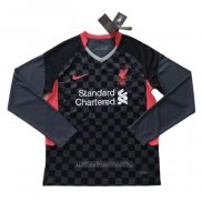 Camiseta del Liverpool Tercera Manga Larga 2020-2021