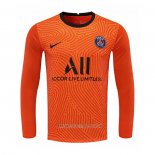 Camiseta del Paris Saint-Germain Portero Manga Larga 2020-2021 Naranja