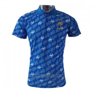 Camiseta Polo del Francia 2 Stars 2019 Azul