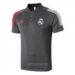 Camiseta Polo del Real Madrid 2020-2021 Gris