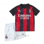Camiseta del AC Milan Primera Nino 2020-2021