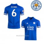 Camiseta del Leicester City Jugador Evans Primera 2020-2021