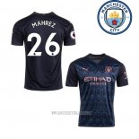 Camiseta del Manchester City Jugador Mahrez Segunda 2020-2021