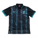 Camiseta Polo del Liverpool 2019-2020 Negro y Azul