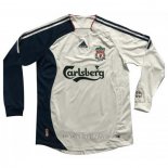 Camiseta del Liverpool Tercera Manga Larga Retro 2006-2007