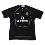 Camiseta del Manchester United Portero Retro 2000-2002 Negro