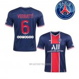 Camiseta del Paris Saint-Germain Jugador Verratti Primera 2020-2021