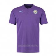 Camiseta Polo del Manchester City 2019-2020 Purpura