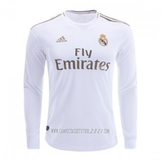 Camiseta del Real Madrid Authentic Primera Manga Larga 2019-2020