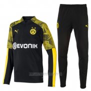 Chandal de Sudadera del Borussia Dortmund 2019-2020 Negro