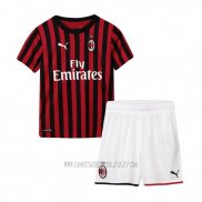 Camiseta del AC Milan Primera Nino 2019-2020