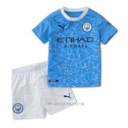 Camiseta del Manchester City Primera Nino 2020-2021