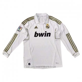 Camiseta del Real Madrid Primera Manga Larga Retro 2012