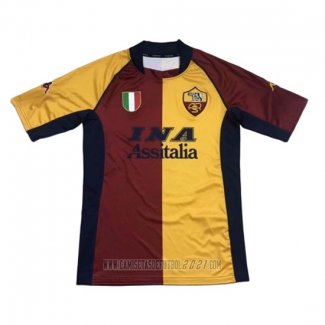Camiseta del Roma Primera Retro 2001-2002