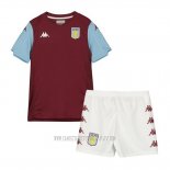 Camiseta del Aston Villa Primera Nino 2019-2020