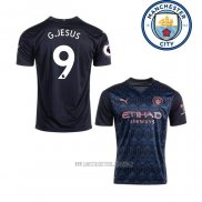 Camiseta del Manchester City Jugador G.Jesus Segunda 2020-2021