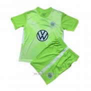 Camiseta del Wolfsburg Primera Nino 2020-2021