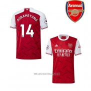 Camiseta del Arsenal Jugador Aubameyang Primera 2020-2021