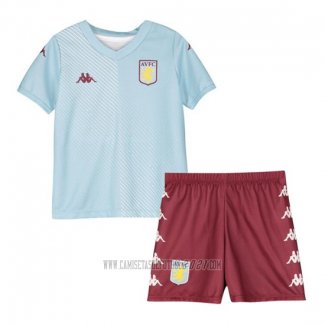 Camiseta del Aston Villa Segunda Nino 2019-2020