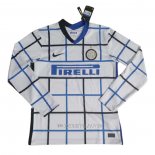 Camiseta del Inter Milan Segunda Manga Larga 2020-2021