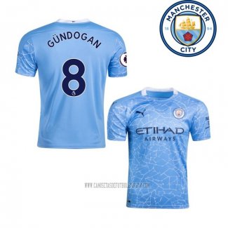 Camiseta del Manchester City Jugador Gundogan Primera 2020-2021