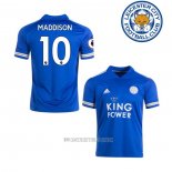 Camiseta del Leicester City Jugador Maddison Primera 2020-2021