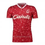 Camiseta del Liverpool Candy Primera Retro 1989-1991