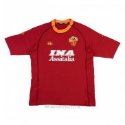 Camiseta del Roma Primera Retro 2000-2001