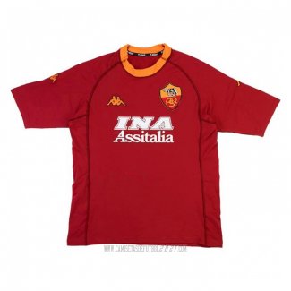 Camiseta del Roma Primera Retro 2000-2001