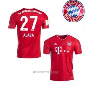 Camiseta del Bayern Munich Jugador Alaba Primera 2020-2021