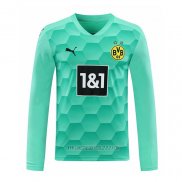 Camiseta del Borussia Dortmund Portero Manga Larga 2020-2021 Verde