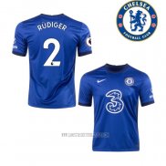 Camiseta del Chelsea Jugador Rudiger Primera 2020-2021