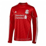 Camiseta del Liverpool Primera Manga Larga Retro 2011-2012