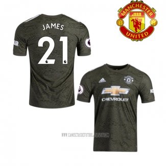 Camiseta del Manchester United Jugador James Segunda 2020-2021