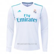 Camiseta del Real Madrid Primera Manga Larga Retro 2017-2018