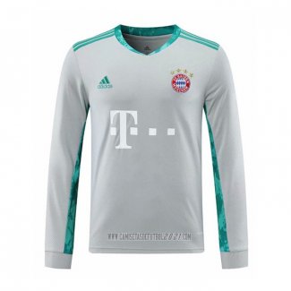 Camiseta del Bayern Munich Portero Manga Larga 2020-2021 Gris
