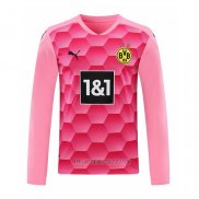 Camiseta del Borussia Dortmund Portero Manga Larga 2020-2021 Rosa