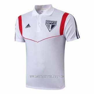 Camiseta Polo del Sao Paulo 2019-2020 Blanco