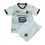 Camiseta del Stade Rennais Segunda Nino 2020-2021